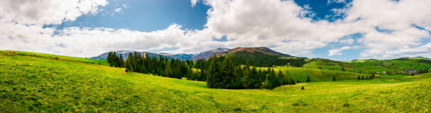 istock panorama of mountainous landscape in springtime 953835058