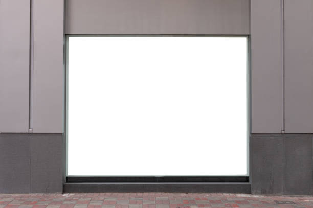 istock Shop Boutique Store Front with Big Window and Place for Name 953853494
