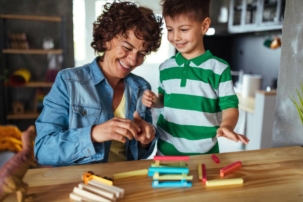 istock Cute little boy and his mother 953853924