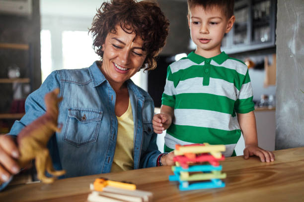 istock Cute little boy and his mother 953853982