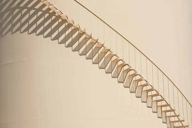 istock Shadows and metal stairs 95385587