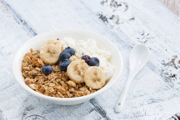 istock healthy breakfast with cottage cheese, granola and fresh berries 953865674