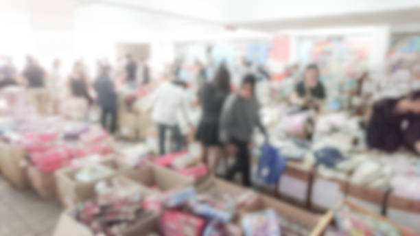 istock Abstract blurred of shopping market 953865734