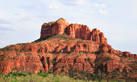 A Red Rock mountain in Sedona