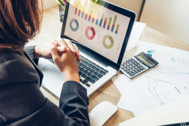 istock Business women thinking Ideas for working together at office desk. teamwork workplace strategy Concept. 953888380