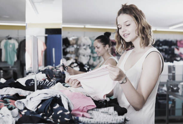 istock Two women shopping panties 953905194