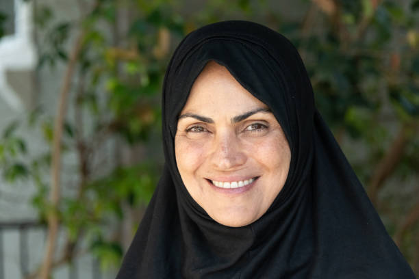 istock Muslim mature woman looking at the camera 953906242