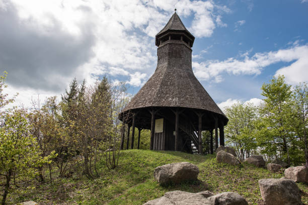 Lookout tower in the Black Forest Germany 1263m, built in year 1926, near Todtmoos