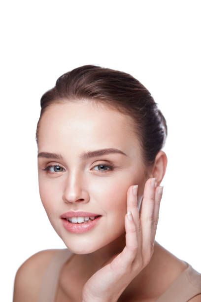 istock Smiling Young Woman With Professional Makeup. Beauty Face 953910292