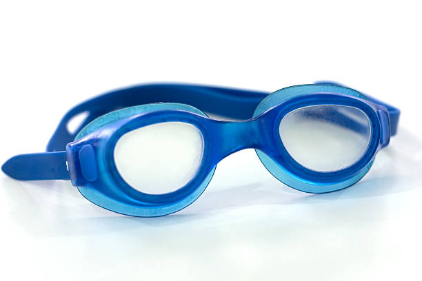 glasses for swim stock photo