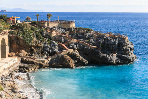 istock Mediterranean seascape with turquoise sea 953928828