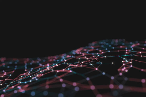 istock Abstract background, connection and lines of technology. 953933776