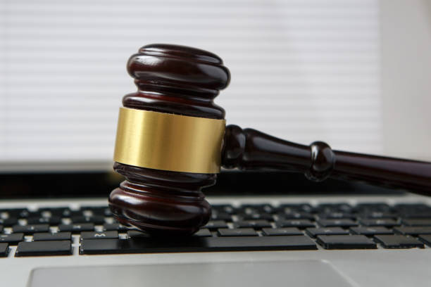 istock Legal cyber law concept image 953936962