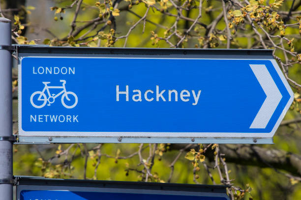 caballo de alquiler en londres, reino unido - hackney fotografías e imágenes de stock