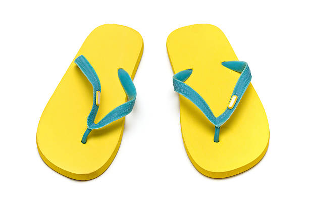 istock sandals slippers on the white background 95394870