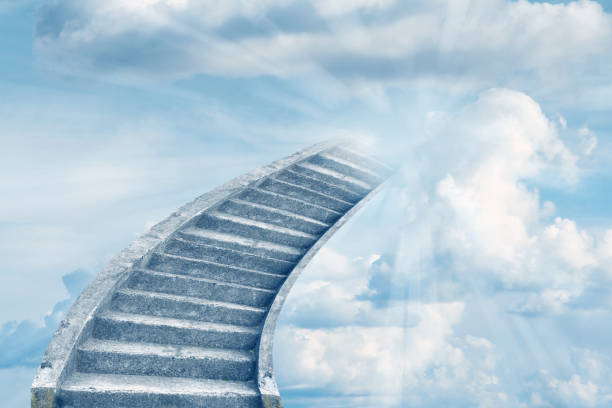 istock Stairway to heaven 953957360