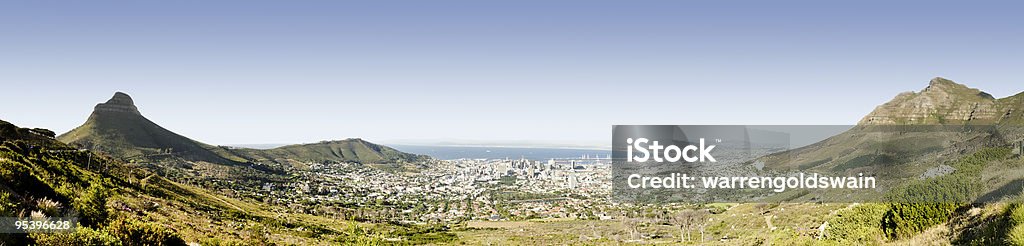 Панорама города Кейптаун - Стоковые фото Африка роялти-фри