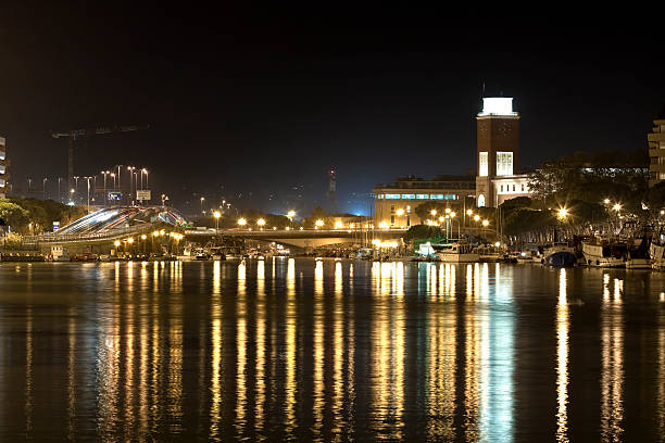 Hamilton CBD, New Zealand at dusk