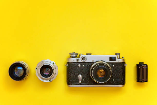 istock Vintage Film Camera And Accessories 953979532