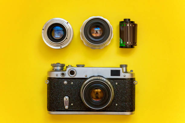 istock Vintage Film Camera And Accessories 953979574