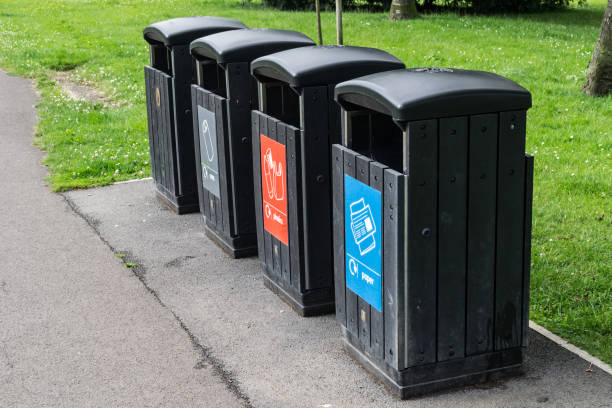 istock Recycling Bins in the Park 953979868