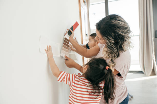 istock Perfect wall paint color for your home 954011918