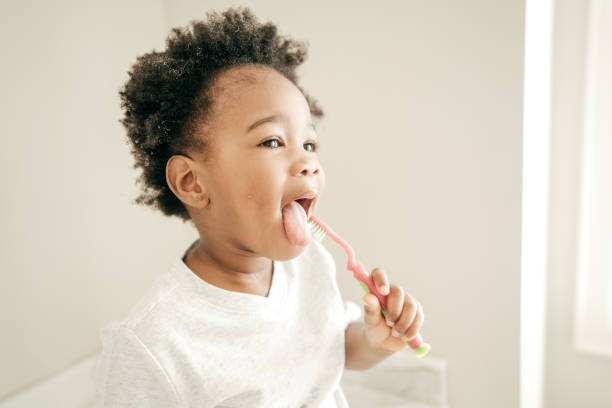 istock Clean habits for toddlers 954012236