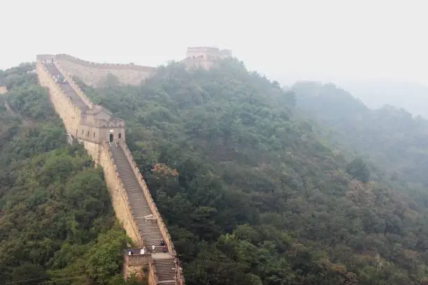 Stretching approximately 4163 miles across China, this famous wall is even visible from space.