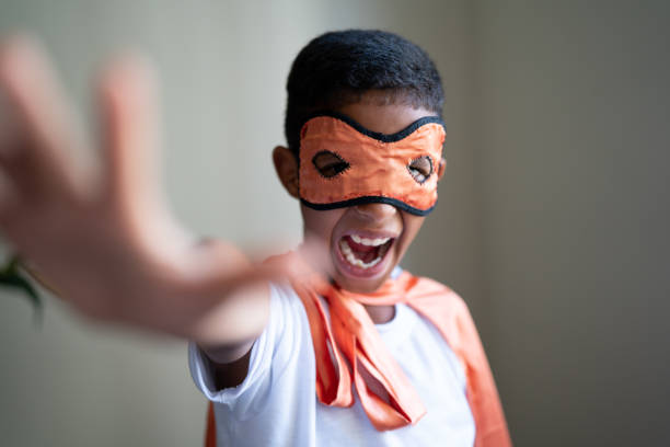 istock Little Boy Dressed as Superhero Concept 954035096