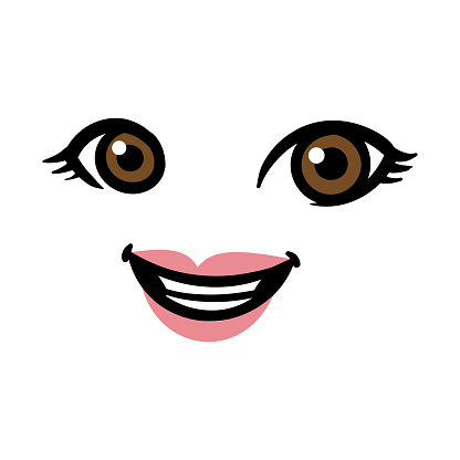 Ilustración de Dibujos Animados De Boca Y Ojos De Mujer y más Vectores Libres de Derechos de Adulto - Adulto, Alegre, Alegría - iStock Ilustración de Dibujos Animados De Boca Y Ojos De Mujer y más Vectores Libres de Derechos de Adulto - Adulto, Alegre, Alegría - iStock