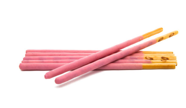 istock cookies with bright flogging. Japan sweets. 954056420