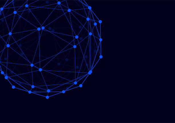 istock Global network connection. World map point and line composition concept of global business. Vector Illustration 954068470