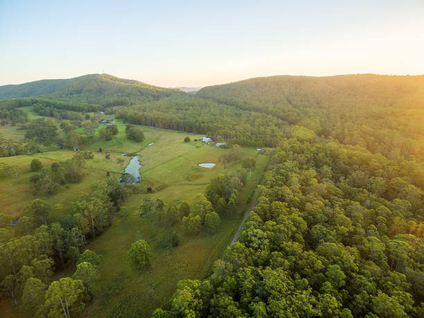 istock Scenic sunset over rural landscape in Australia 954072652