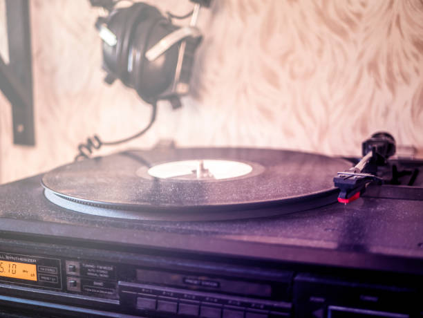 istock old dusty vinyl record player close up at home studio 954074380