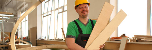 istock Portrait of a smiling carpenter 954074964