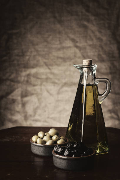 istock Olives with Olive Oil 954079604