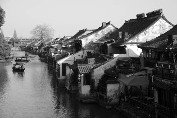 istock Xitang ancient water town, China 954081862