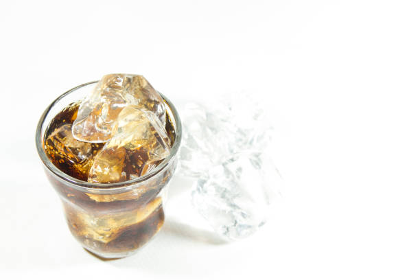 Coca Cola is a carbonated soft drink sold in stores. Cold drink concept