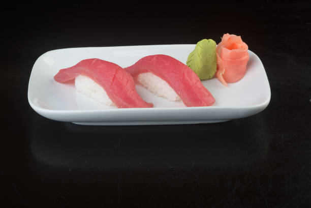 istock japanese cuisine. sushi on background 954089912