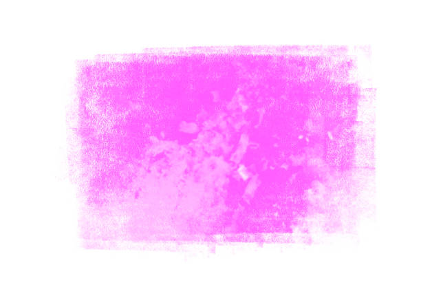 istock Purple water color patches graphic brush strokes design effect element for background 954097206