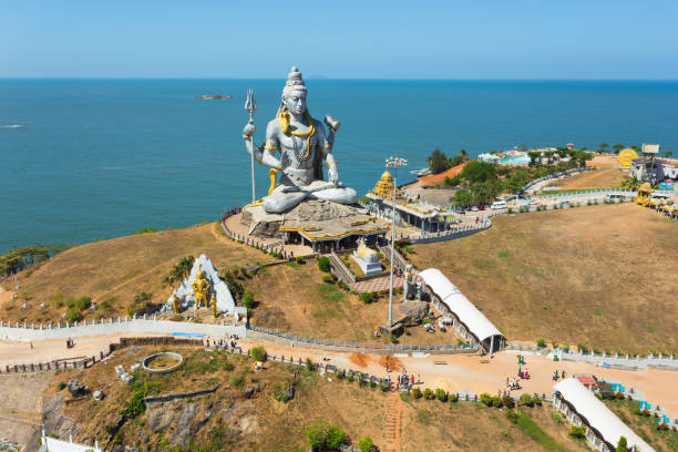 istock Statue of Lord Shiva was built at Murudeshwar 954097908