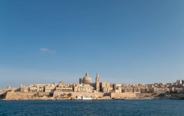 istock Valletta from the sea 954108950