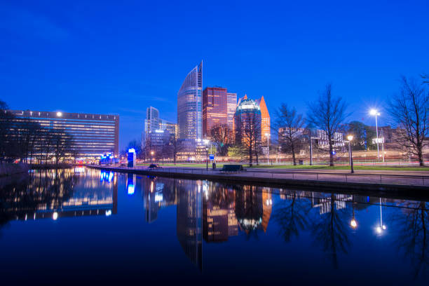Reflection in the Still Parkland Lake
