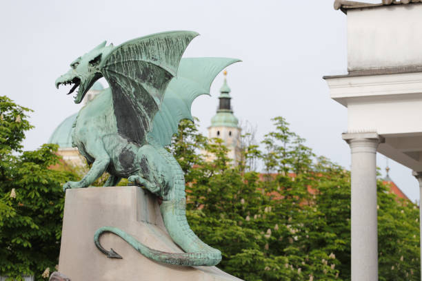 istock Dragon statue in Ljubljana 954111112