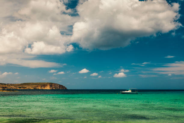 Armier Bay coastline, Mellieha, Malta