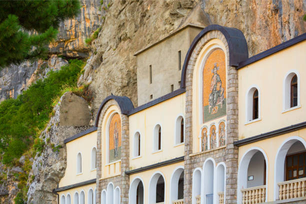 istock Montenegro.  Monastery Ostrog in the mountains 954120720