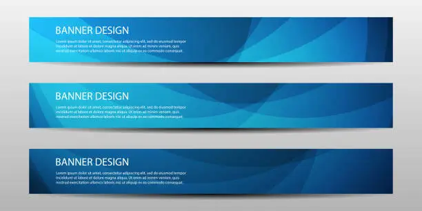 Vector illustration of Abstract vector modern banner annual report design templates future Poster template design.