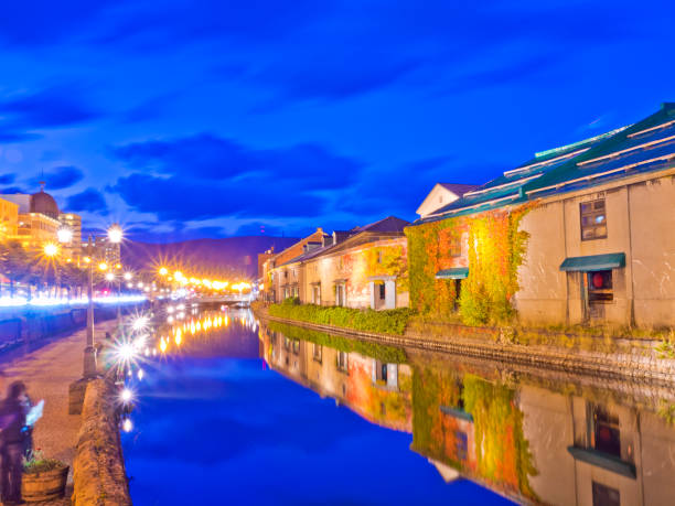 istock Otaru Canal in Hokkaido 954135124