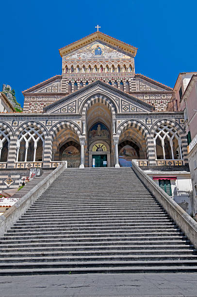 Amalfi Cathedral stock photo