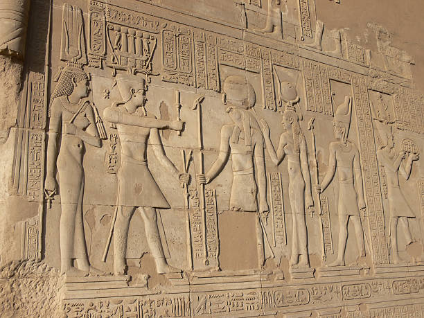 istock Wall of an Egyptian temple 95414662